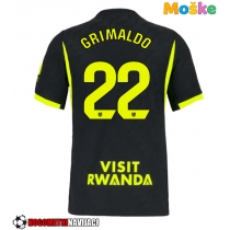 Moške Nogometnih dresov Atletico Madrid Alejandro Grimaldo #22 Gostujoči 2026-27 Kratki rokavi
